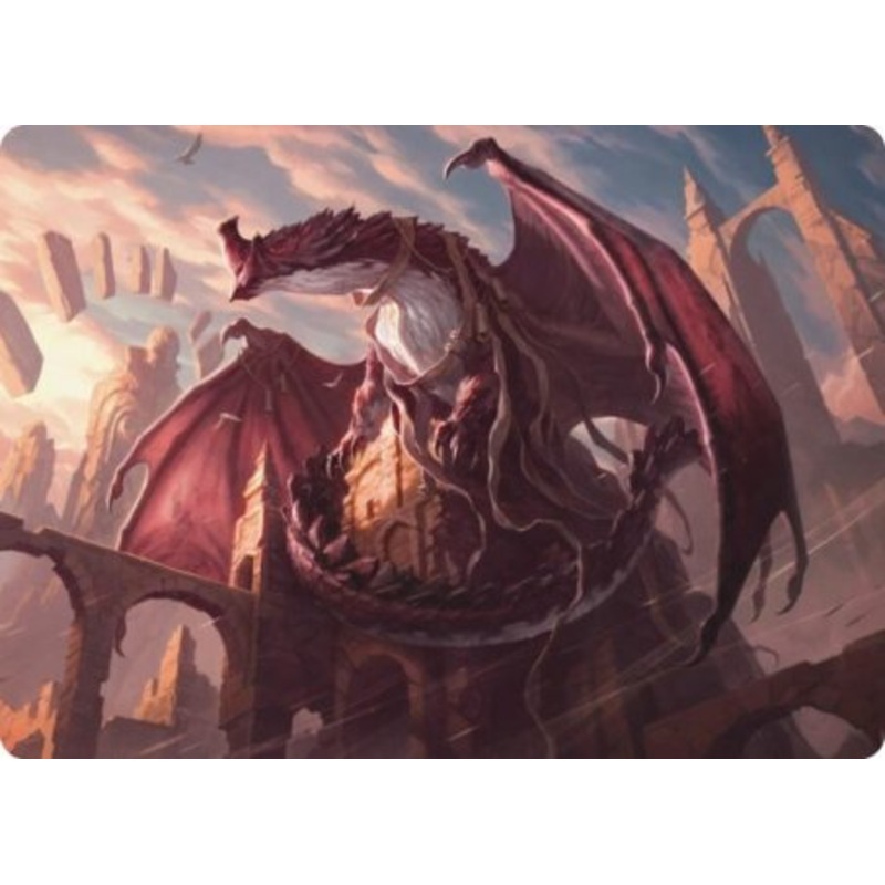 Velomachus Lorehold Art Card [Strixhaven: School of Mages Art Series]