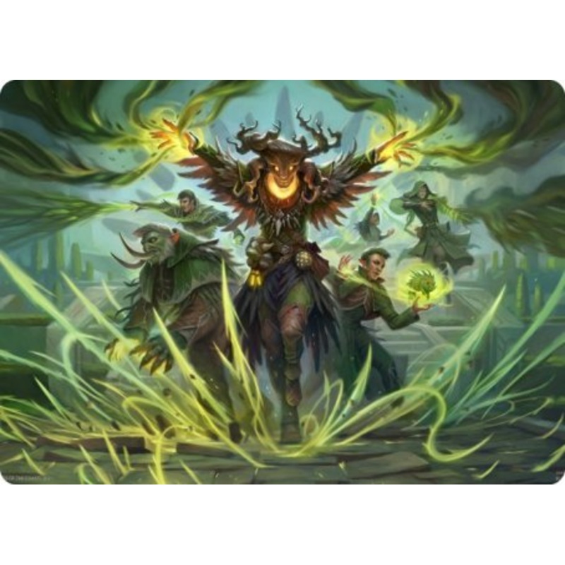 Witherbloom Command Art Card [Strixhaven: School of Mages Art Series]