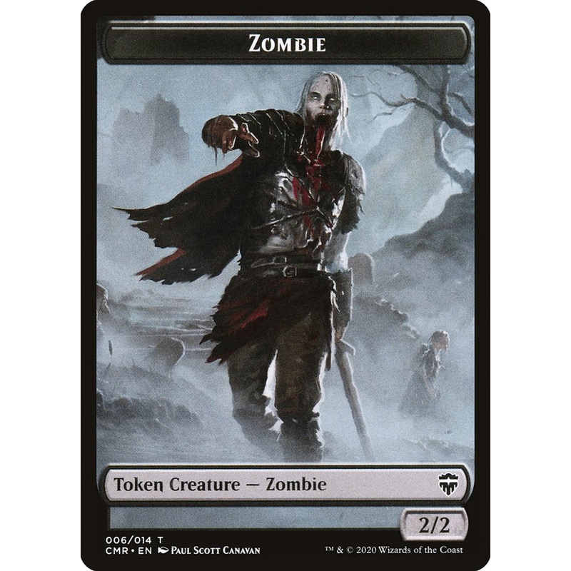 Zombie Token [Commander Legends Tokens]
