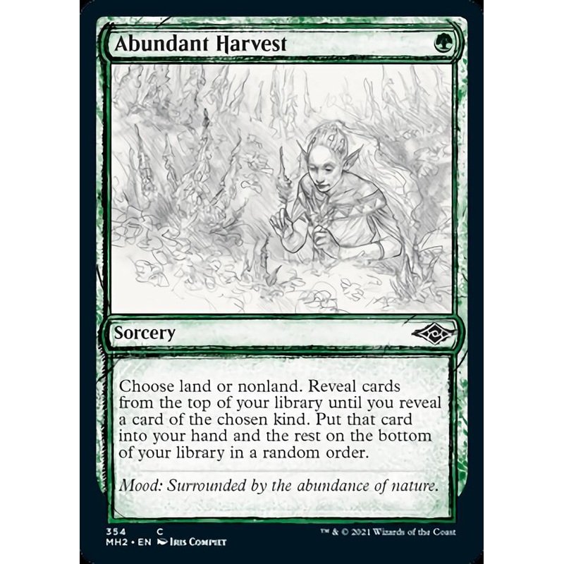 Abundant Harvest (Sketch) [Modern Horizons 2]