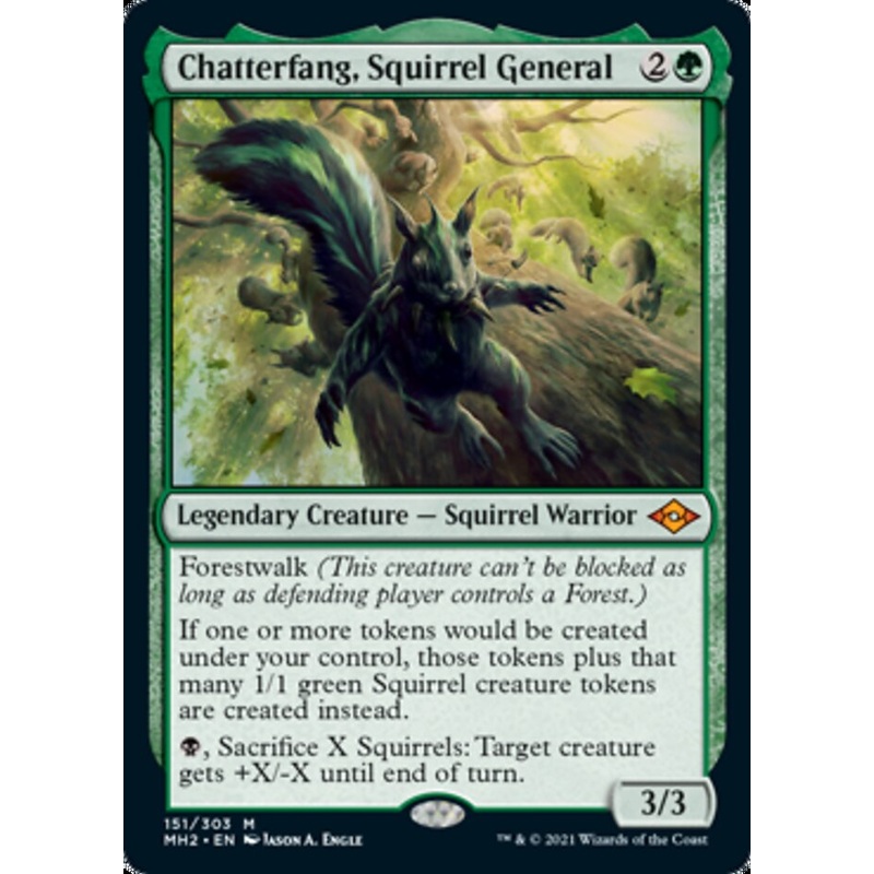 Chatterfang, Squirrel General [Modern Horizons 2]