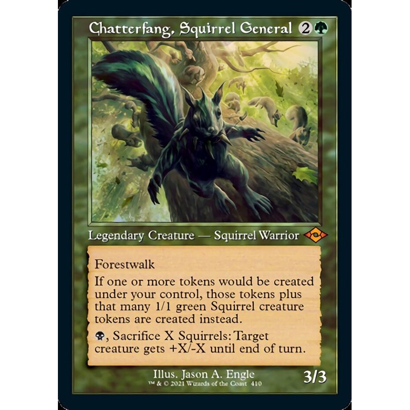Chatterfang, Squirrel General (Retro) [Modern Horizons 2]