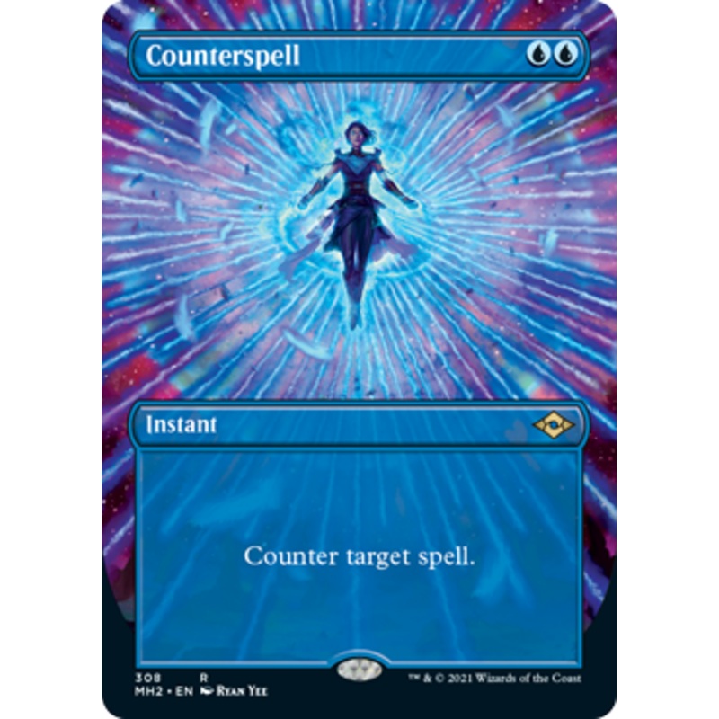 Counterspell (Borderless Alternate Art) [Modern Horizons 2]