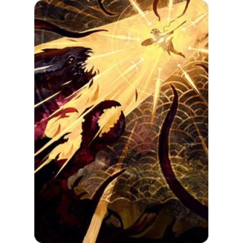 Defiant Strike Art Card [Strixhaven: School of Mages Art Series]