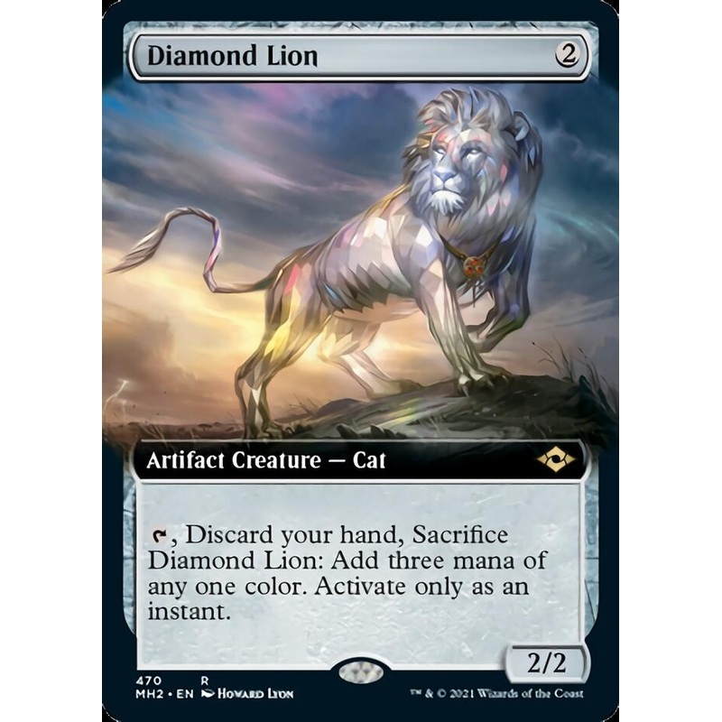 Diamond Lion (Extended Art) [Modern Horizons 2]