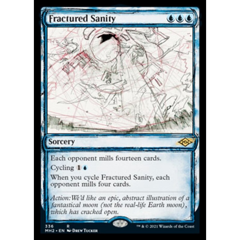 Fractured Sanity (Sketch) [Modern Horizons 2]