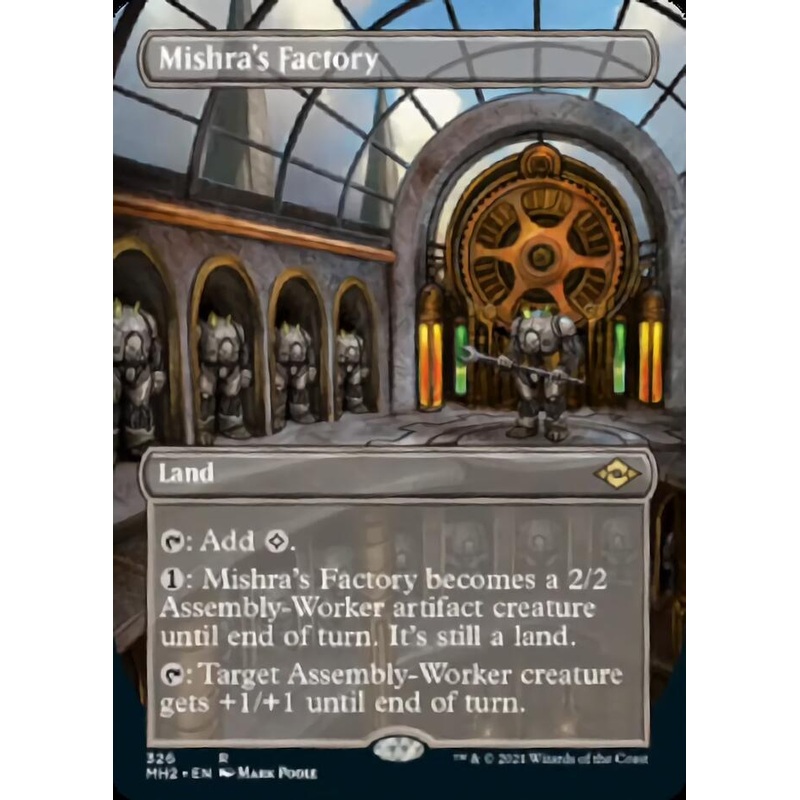 Mishra's Factory (Borderless Alternate Art) [Modern Horizons 2]