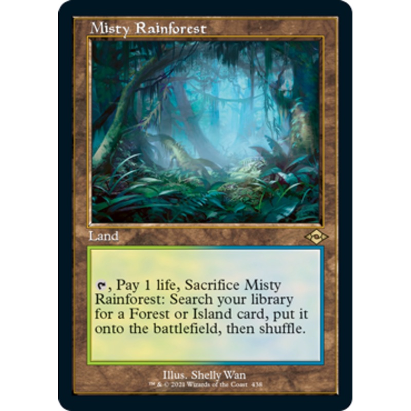 Misty Rainforest (Retro) [Modern Horizons 2]