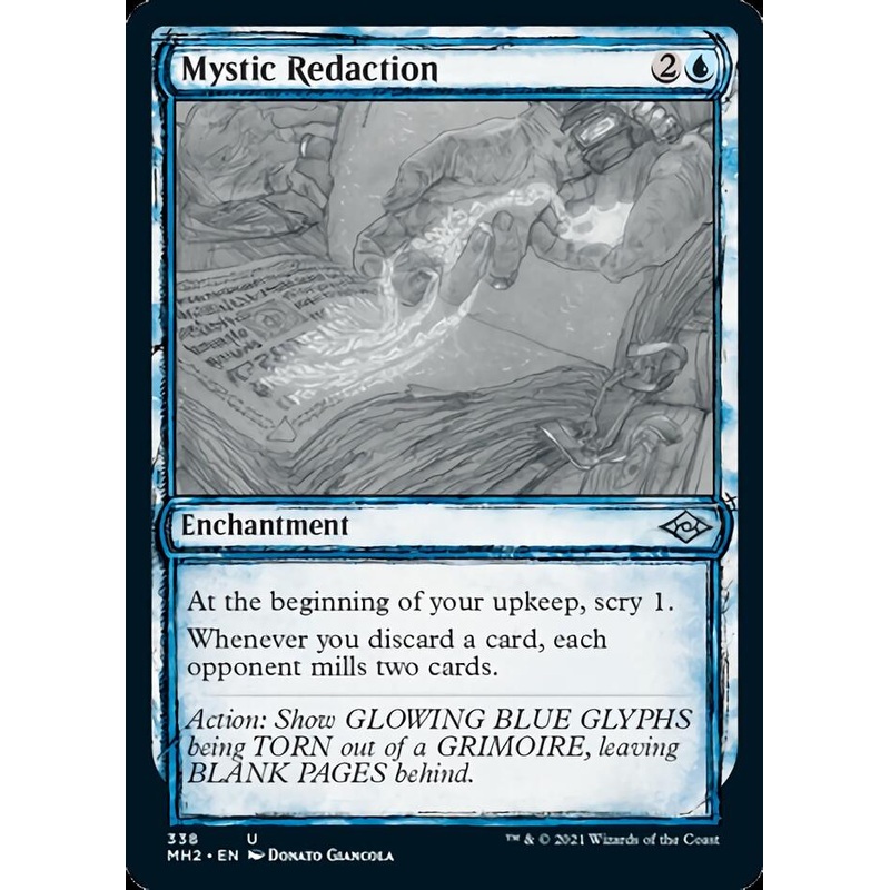 Mystic Redaction (Sketch) [Modern Horizons 2]