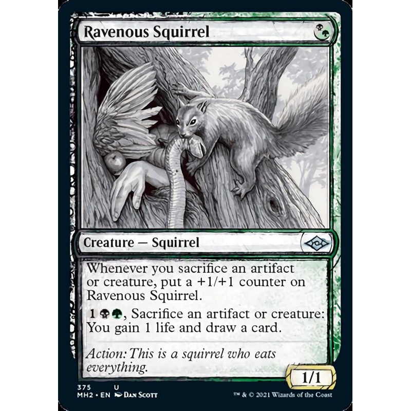 Ravenous Squirrel (Sketch) [Modern Horizons 2]
