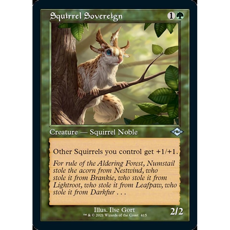 Squirrel Sovereign (Retro) [Modern Horizons 2]