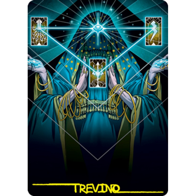 Strategic Planning Art Card (Gold-Stamped Signature) [Strixhaven: School of Mages Art Series]