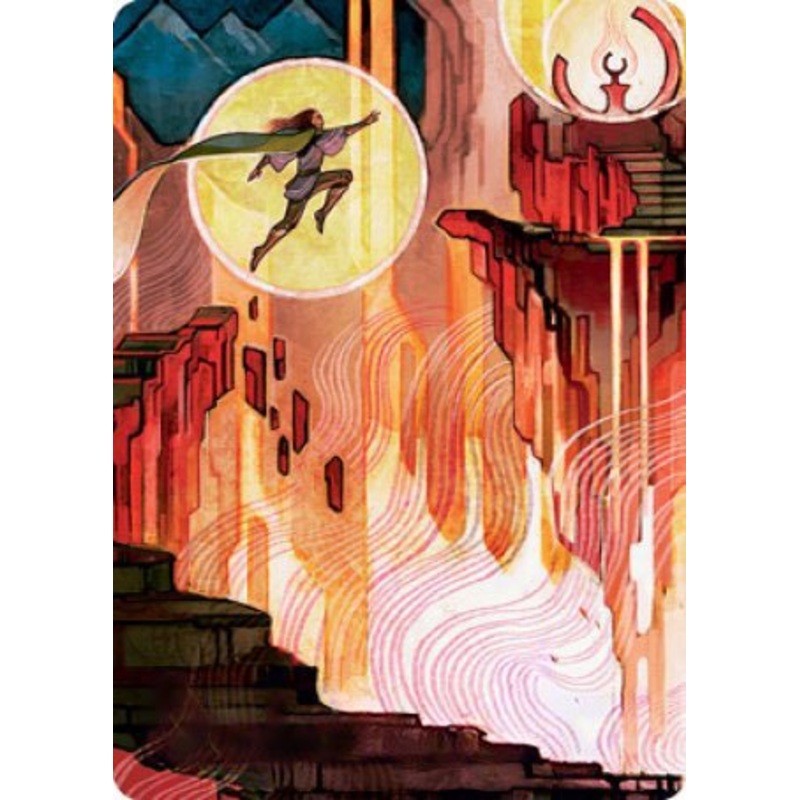 Thrill of Possibility Art Card [Strixhaven: School of Mages Art Series]