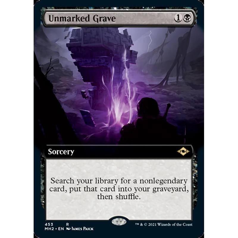 Unmarked Grave (Extended Art) [Modern Horizons 2]