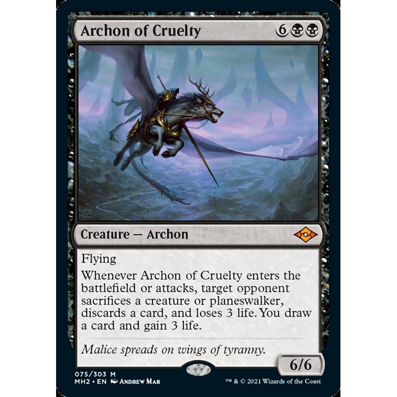 Archon of Cruelty [Modern Horizons 2]