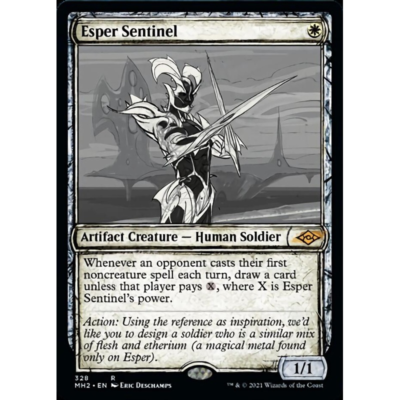 Esper Sentinel (Sketch) [Modern Horizons 2]
