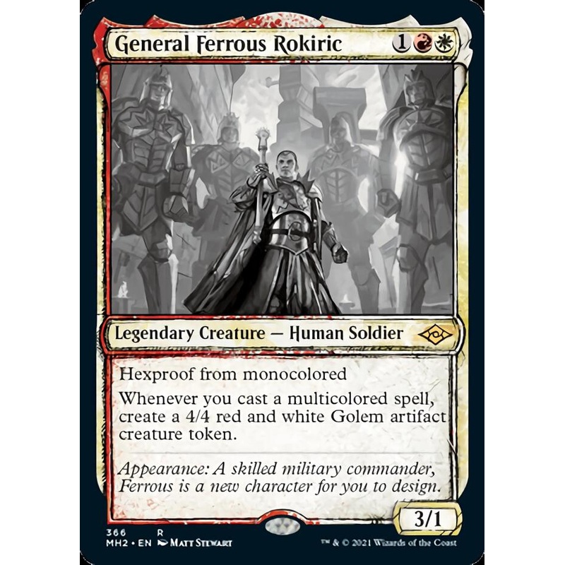 General Ferrous Rokiric (Sketch) [Modern Horizons 2]