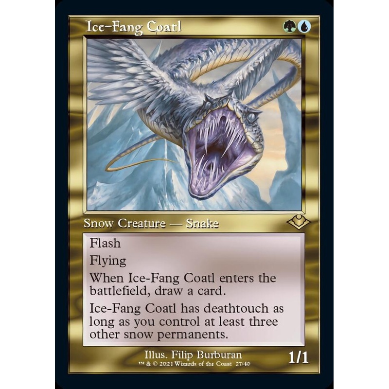 Ice-Fang Coatl (Retro) [Modern Horizons]