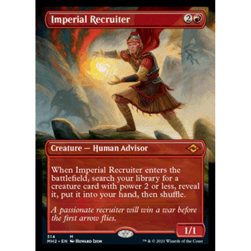 Imperial Recruiter (Borderless Alternate Art) [Modern Horizons 2]