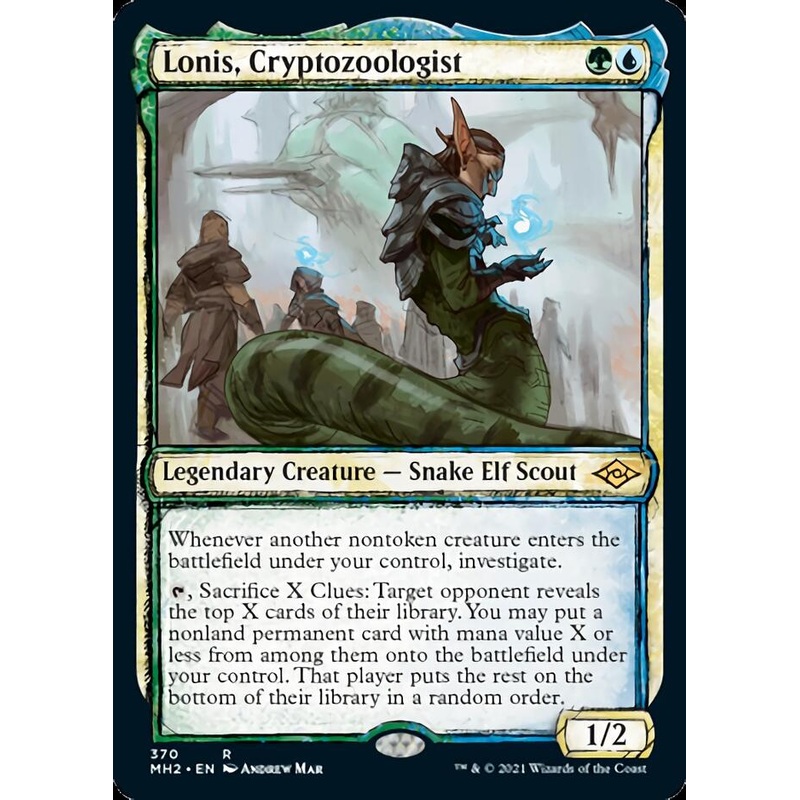 Lonis, Cryptozoologist (Sketch) [Modern Horizons 2]