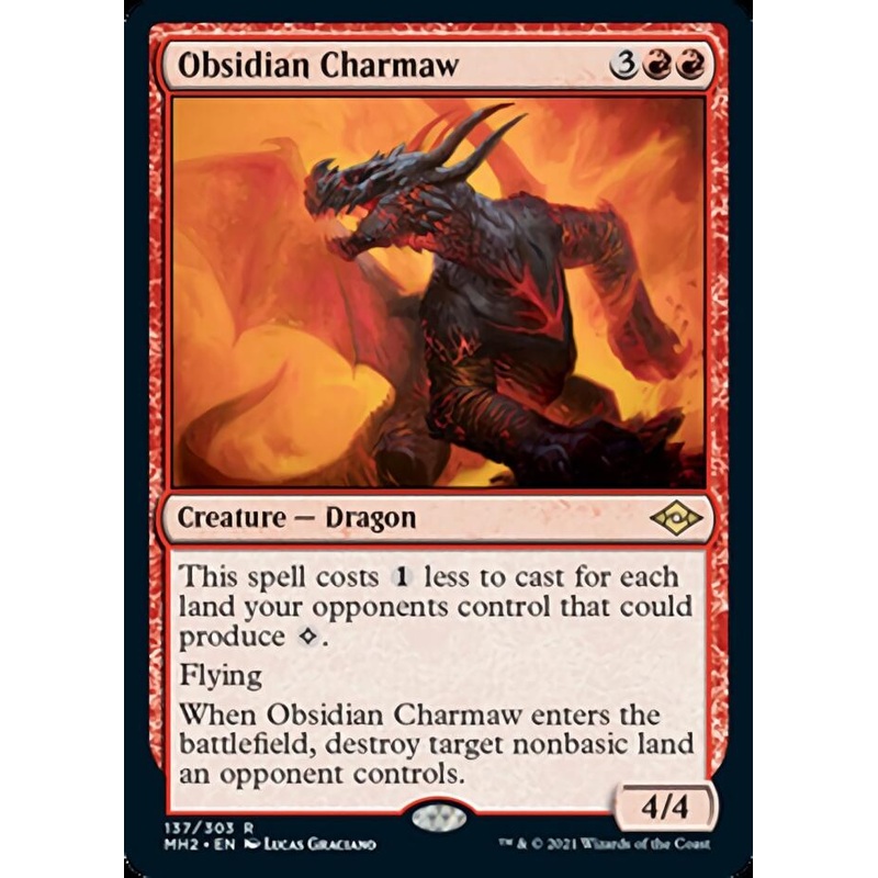 Obsidian Charmaw [Modern Horizons 2]