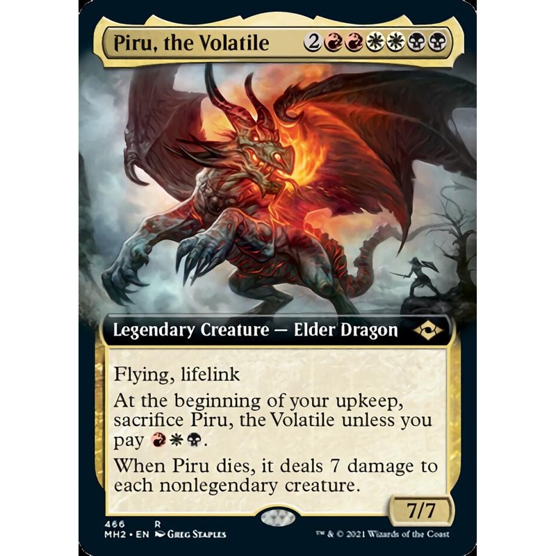 Piru, the Volatile (Extended Art) [Modern Horizons 2]