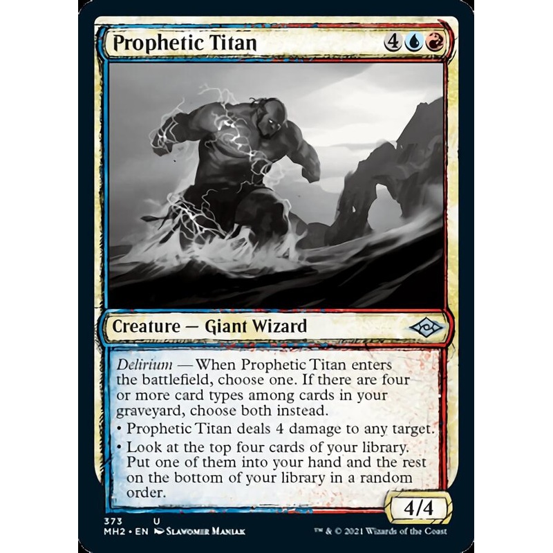 Prophetic Titan (Sketch) [Modern Horizons 2]