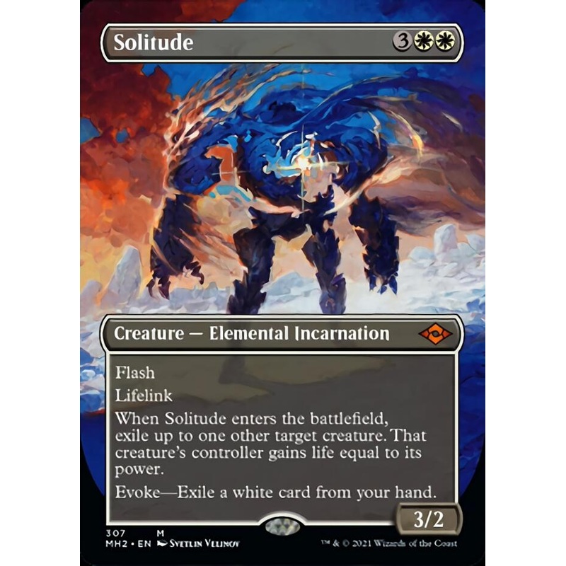 Solitude (Borderless Alternate Art) [Modern Horizons 2]