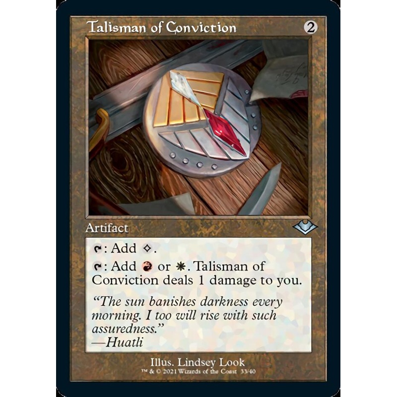 Talisman of Conviction (Retro) [Modern Horizons]