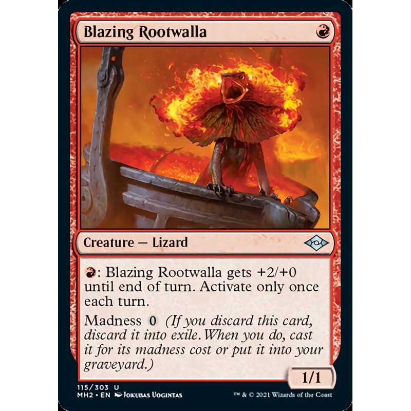 Blazing Rootwalla [Modern Horizons 2]