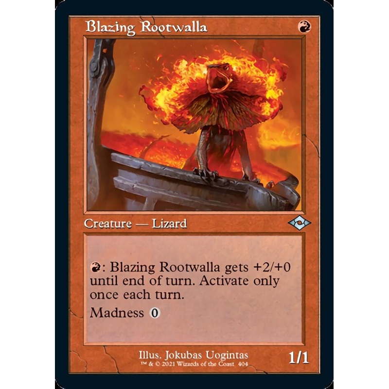 Blazing Rootwalla (Retro) [Modern Horizons 2]
