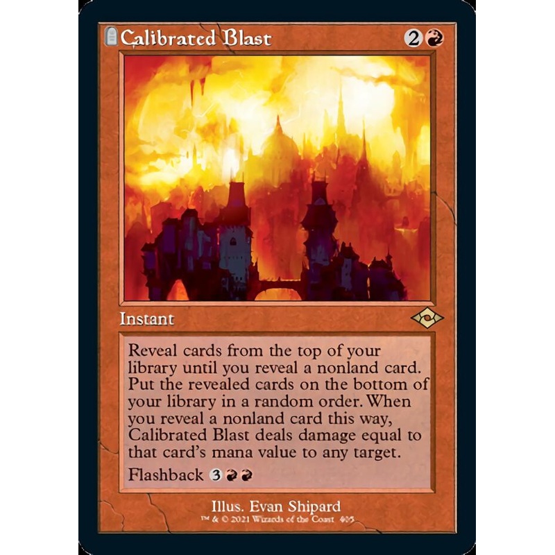 Calibrated Blast (Retro) [Modern Horizons 2]