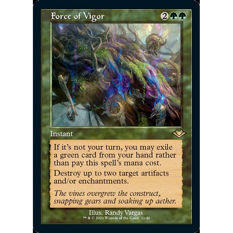 Force of Vigor (Retro) [Modern Horizons]