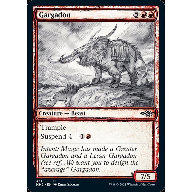 Gargadon (Sketch) [Modern Horizons 2]