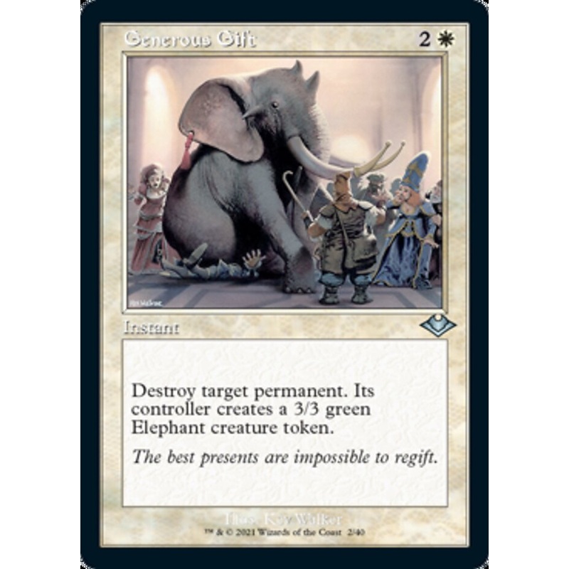 Generous Gift (Retro) [Modern Horizons]