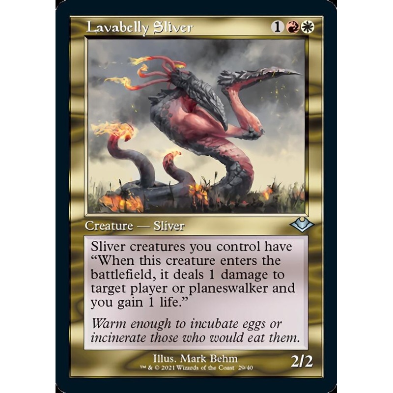Lavabelly Sliver (Retro) [Modern Horizons]
