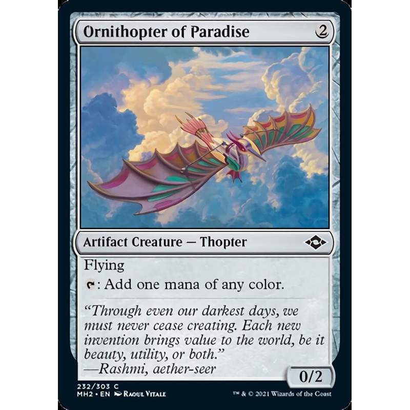 Ornithopter of Paradise [Modern Horizons 2]