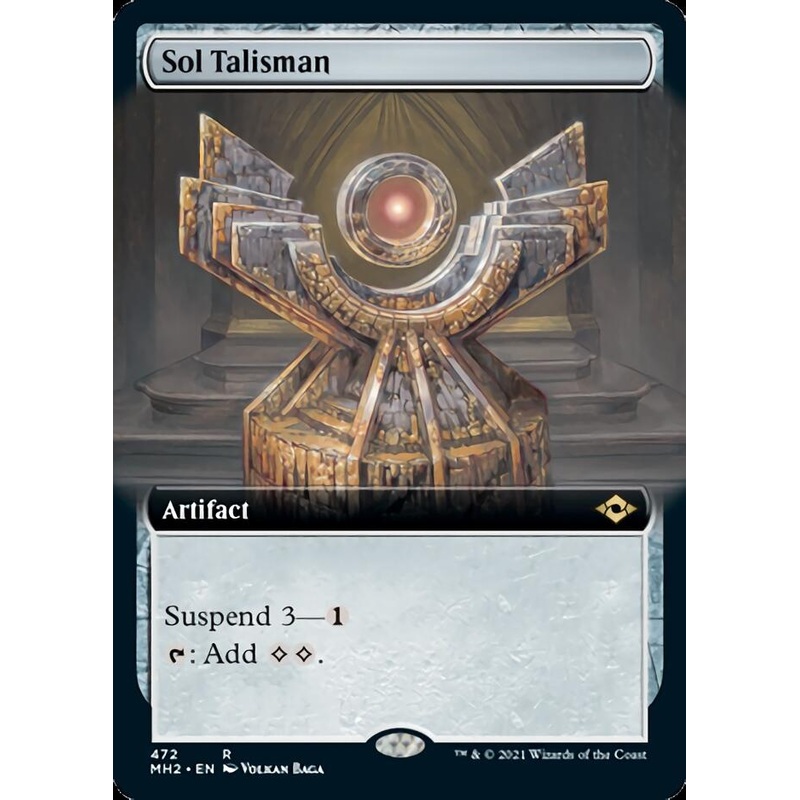 Sol Talisman (Extended Art) [Modern Horizons 2]