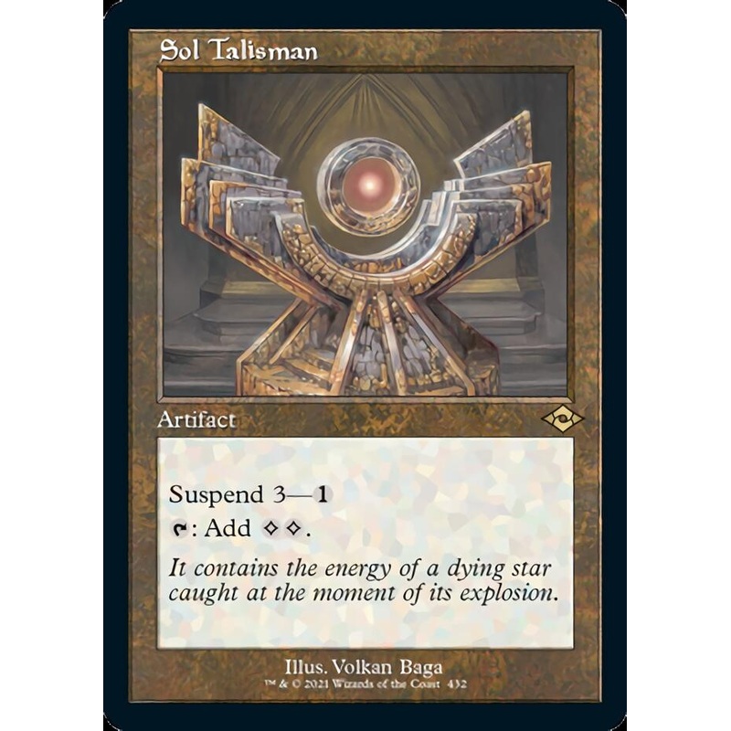 Sol Talisman (Retro) [Modern Horizons 2]
