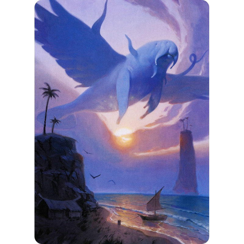 Aeromoeba Art Card [Modern Horizons 2 Art Series]
