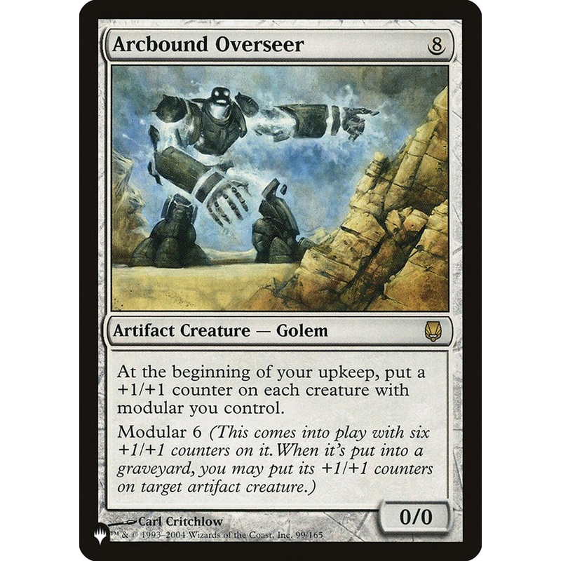 Arcbound Overseer [The List]