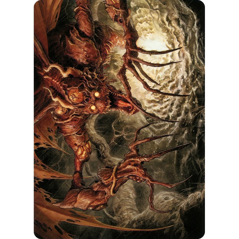 Archfiend of Sorrows Art Card [Modern Horizons 2 Art Series]