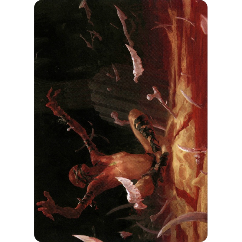 Bone Shards Art Card [Modern Horizons 2 Art Series]