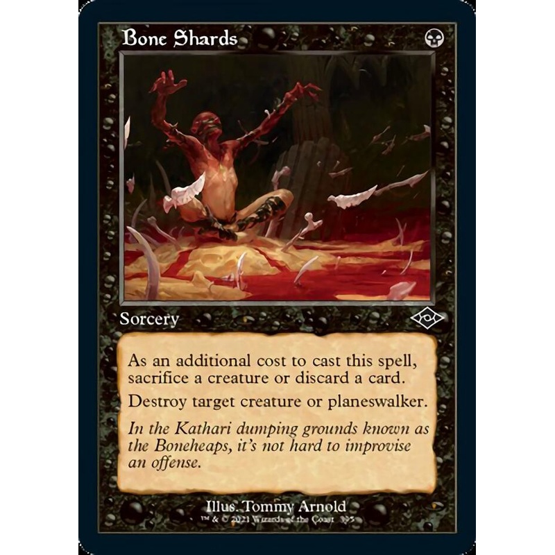 Bone Shards (Retro Foil Etched) [Modern Horizons 2]