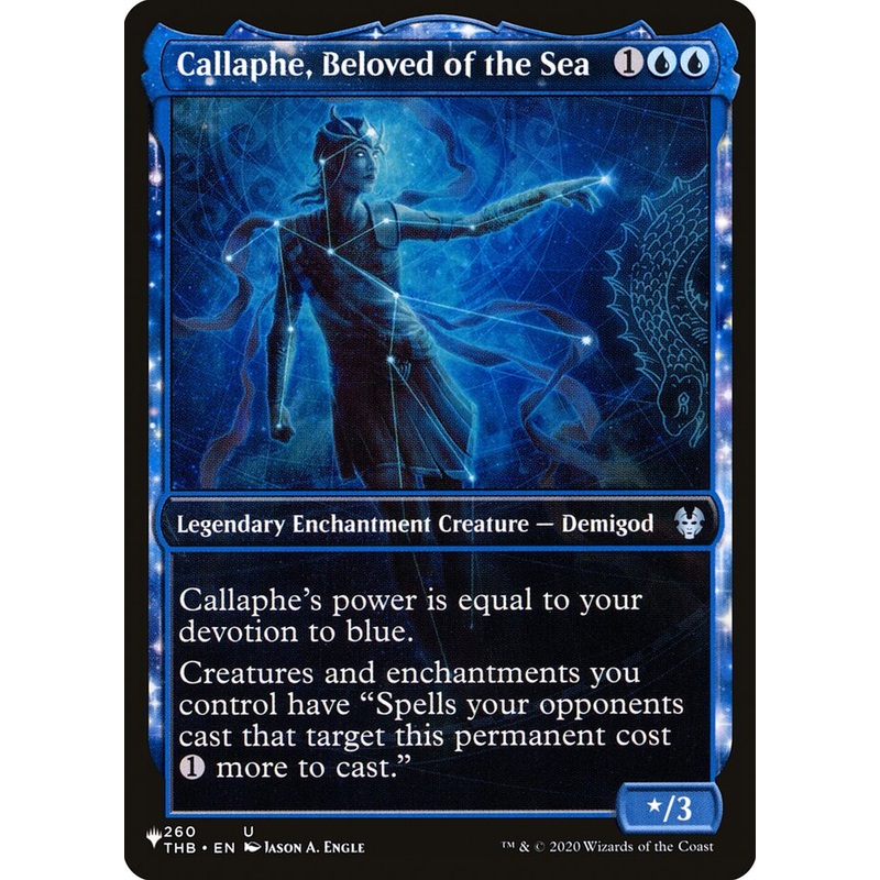 Callaphe, Beloved of the Sea (Showcase) [The List]