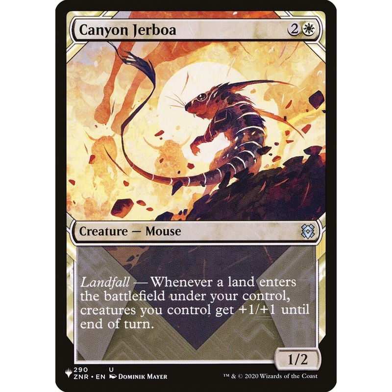 Canyon Jerboa (Showcase) [The List]