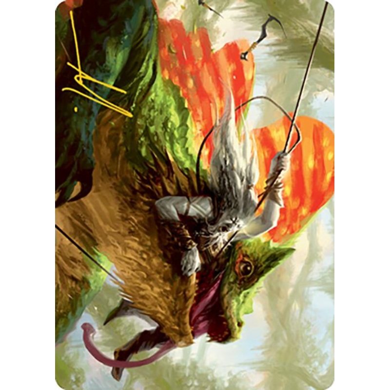 Captured by Lagacs Art Card (Gold-Stamped Signature) [Modern Horizons 2 Art Series]