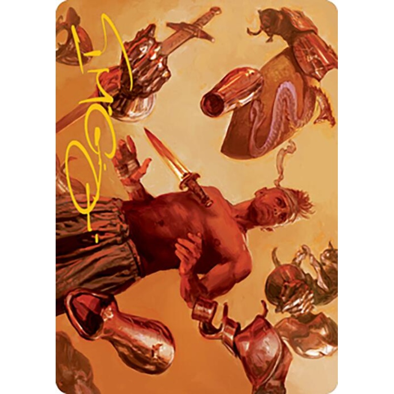 Dress Down Art Card (Gold-Stamped Signature) [Modern Horizons 2 Art Series]