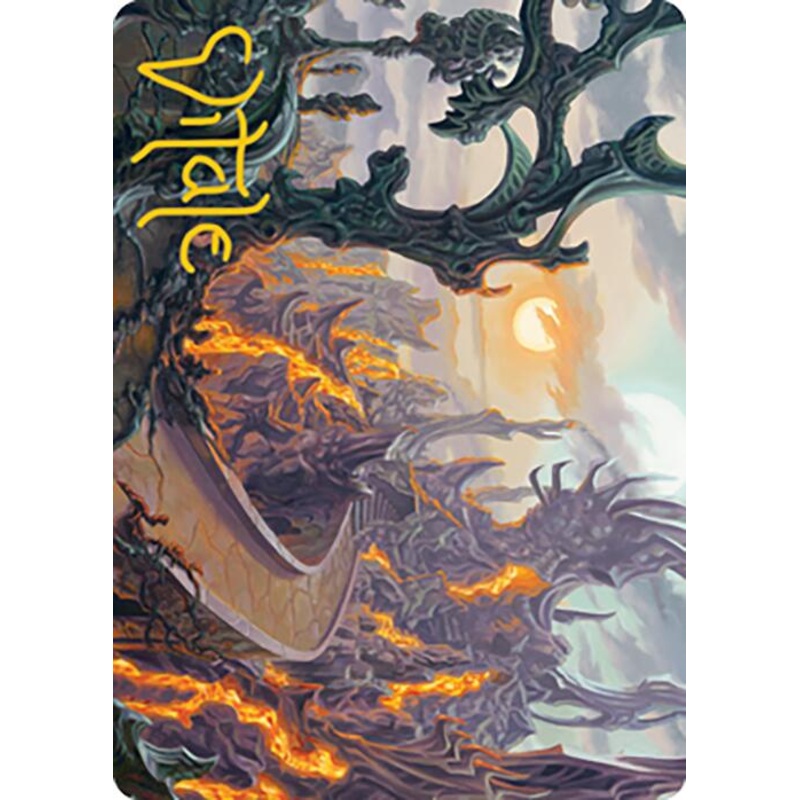 Drossforge Bridge Art Card (Gold-Stamped Signature) [Modern Horizons 2 Art Series]