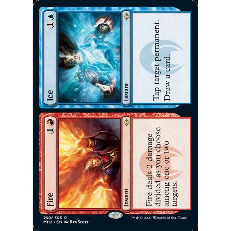 Fire // Ice (Foil Etched) [Modern Horizons 2]